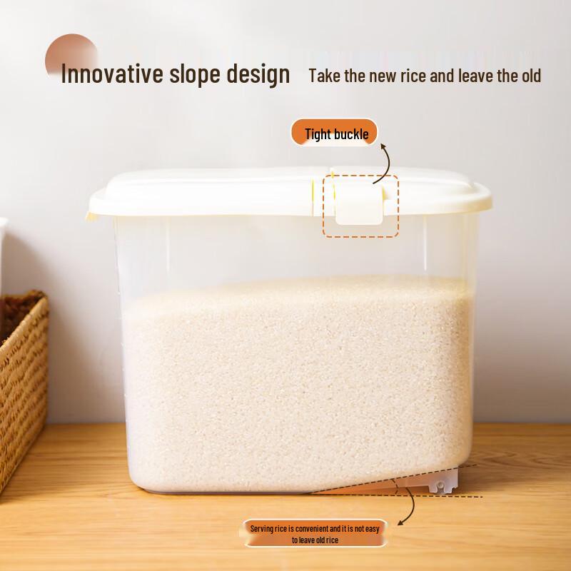 Xilong Sealed Rice Storage Container with Wheels