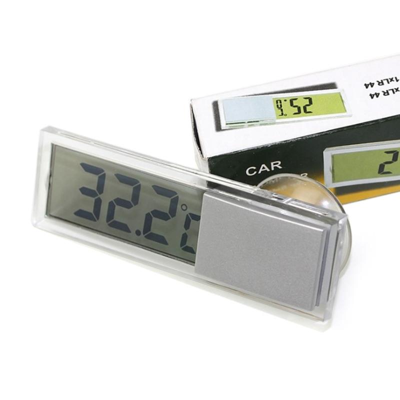 Mini Car Automobile Digital Clock Auto Watch /Automotive Thermometer with Sucker
