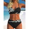 2026 European and American New Lace-up, Bikini Triangle Bag Split Swimsuit New