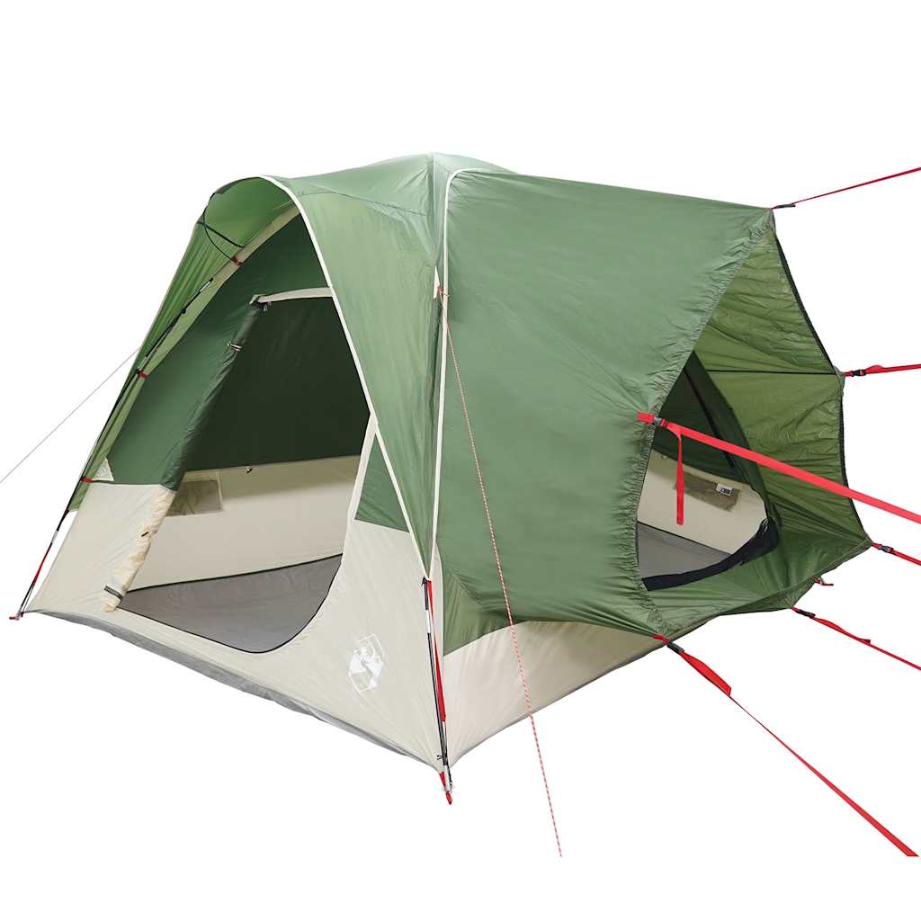 Vidaxl Car Awning, 4-Person, Green, Waterproof