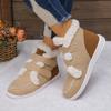 Dámské polokozačky na středním podpatku 2025 Nový trend Dámské sněhule Pohodlné Teplé Útulné Kotníkové boty Ležérní Podzimní Zimní Vycházkové boty
