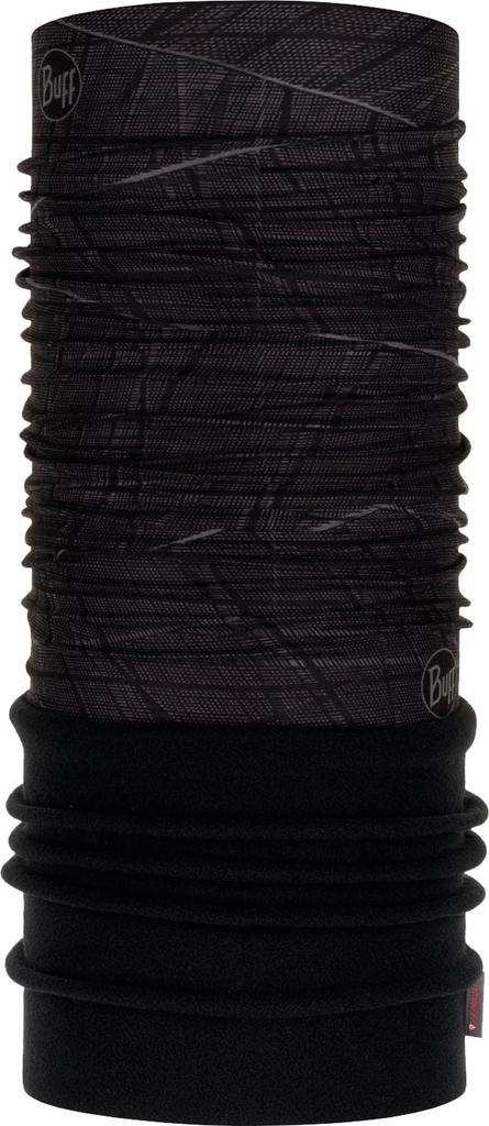 BUFF Polar Stretch Halswärmer mit Embers 481238 4-Wege Feuchtigkeitstransportierende Isolierung, Schwarz,
