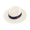 Panama Straw Hat Women's Summer Top Hat Versatile Jazz Hat Adjustable Sun Hat for Shopping Sun Hat