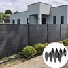 4Pcs Fence Board Fixing Clips Stainless Steel Fence Panel Concrete Base Spacer Fence Hardware Reduces Moisture Rot for DIY Fence Installation