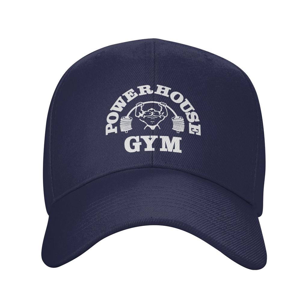 Personalized Powerhouse Gym Baseball Cap Sports Women Unisex's Adjustable Fitness Building Muscle Dad Hat Spring