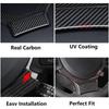 Carbon Fiber Steering Wheel Trim for Lexus IS, RC, NX