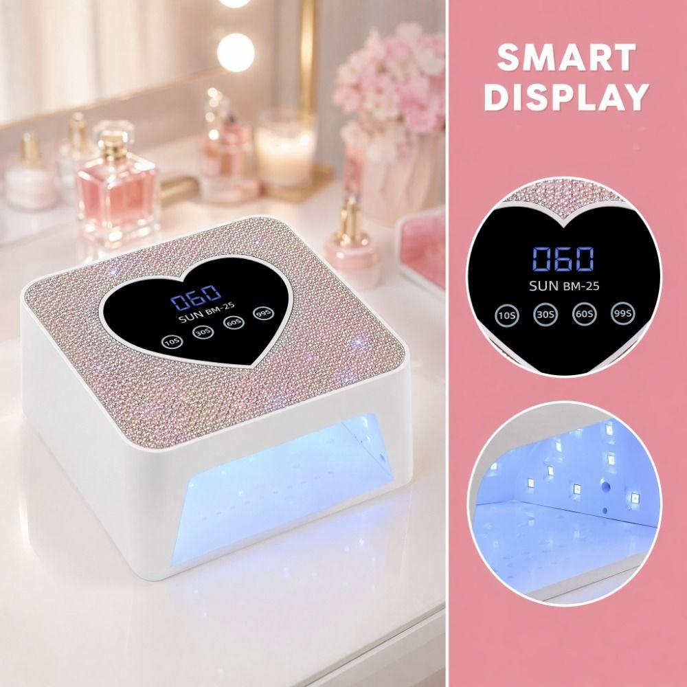 Auto Sensor Nail Dryer Lamp Fast Curing Nail Curing Lamp USB Plug-in Nail Dryer Machine Home Use