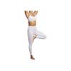 Adidas Quick-Dry Comfortable High-Waisted Yoga Moisture-Wicking Sports Pants Women Pants White IC8309