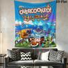 Overcooked Wall Hanging Printed Fabric Blanket Decorative Tapestries for Bedroom Living Room Home Decor