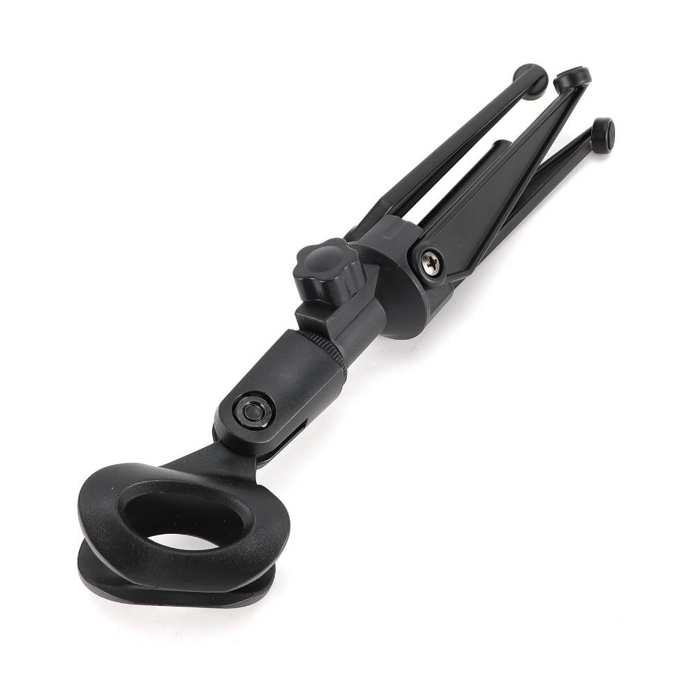 With Mic Clip Portable Mic Stand Foldable Microphone Tripod for Online Broadcasting