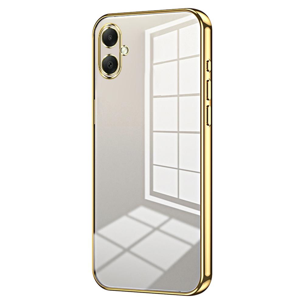 For Samsung Galaxy A07 4G Case Electroplating Frame Soft TPU Phone Cover