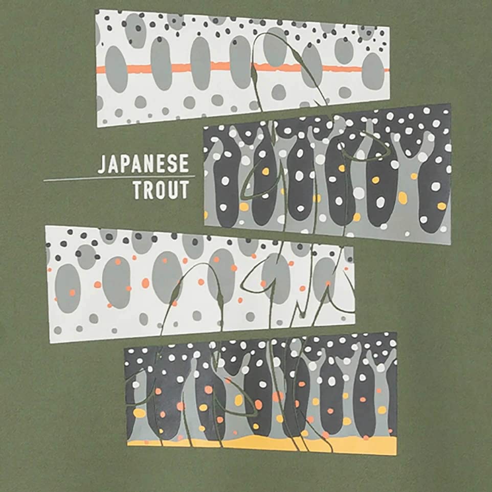 Shimano Graphic Long Sleeve Khaki WM SH-010V