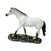 Horse Statue Desk Ornaments Sculpture Decor for Year Party Holiday white