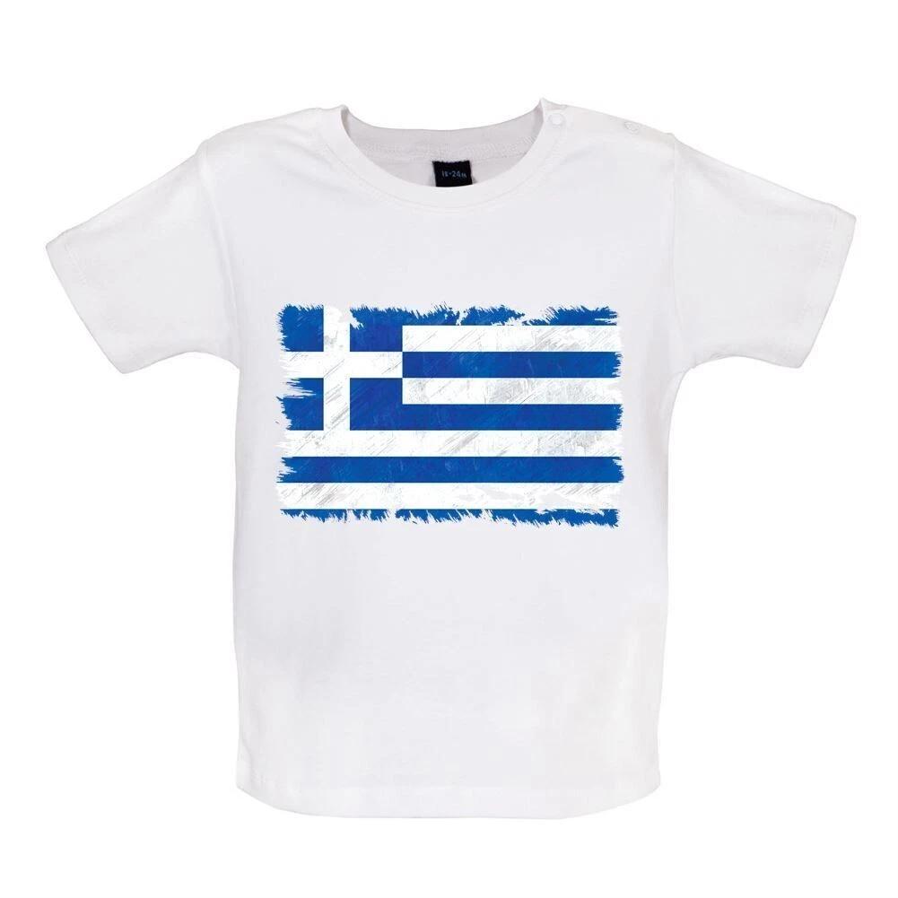 

Greece Flag - Baby / Romper - Athènes Greek Flags Country World 160