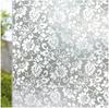 Mul-styles Decorative Window Film Anti Look Static Cling Window Stickers Vinyl for Glass Stained Glass Film Self Adhesive Film