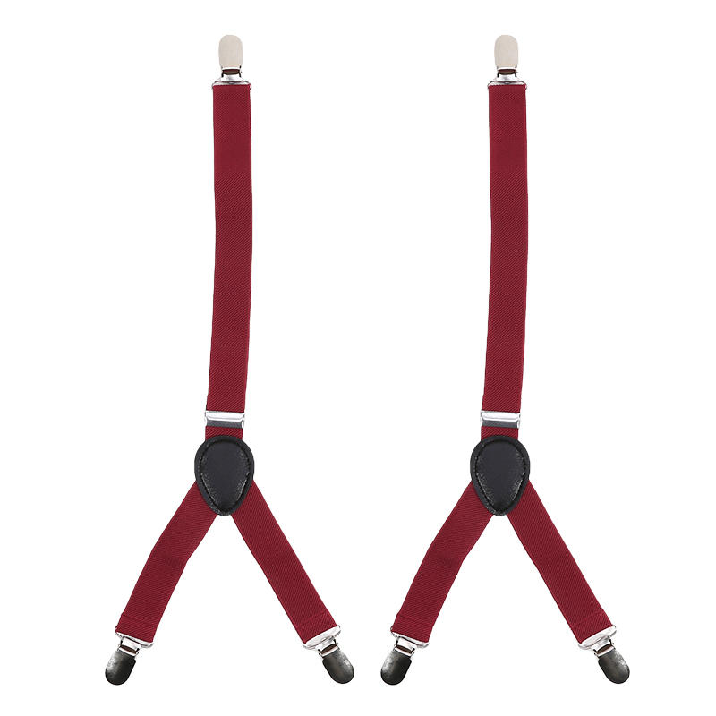 Herren Y-förmige Hängesocken Hemdclip Anzugoberteil Anti-Falten und Anti-Rutsch Verlängerter Hemdclip Y-förmiger Hängesocken Hemdclip