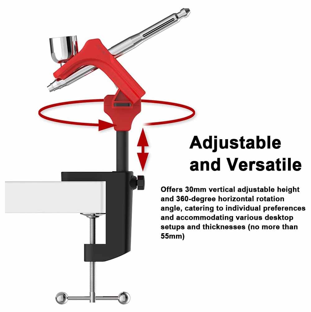 DSPIAE PT-AB Vaskefri Airbrush med Tusjholder for Gundam Skalamodeller Maleverktøy Raskt Fargebytte Hobby DIY Håndverksverktøy