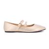 Zayanita Double Strap Ballerinas with Buckles Woman BURTON OF LONDON