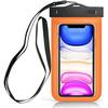 Waterproof Pouch - PIQUERAS Y CRESPO - Xiaomi Mi A1 Lite - IPX8 - Flexible - Orange
