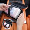 Car Tissue Organizer, Standard Size Tissue Dispenser for Vehicles, Faux Leather Napkin Holder, Backseat Tissue Storage Bag