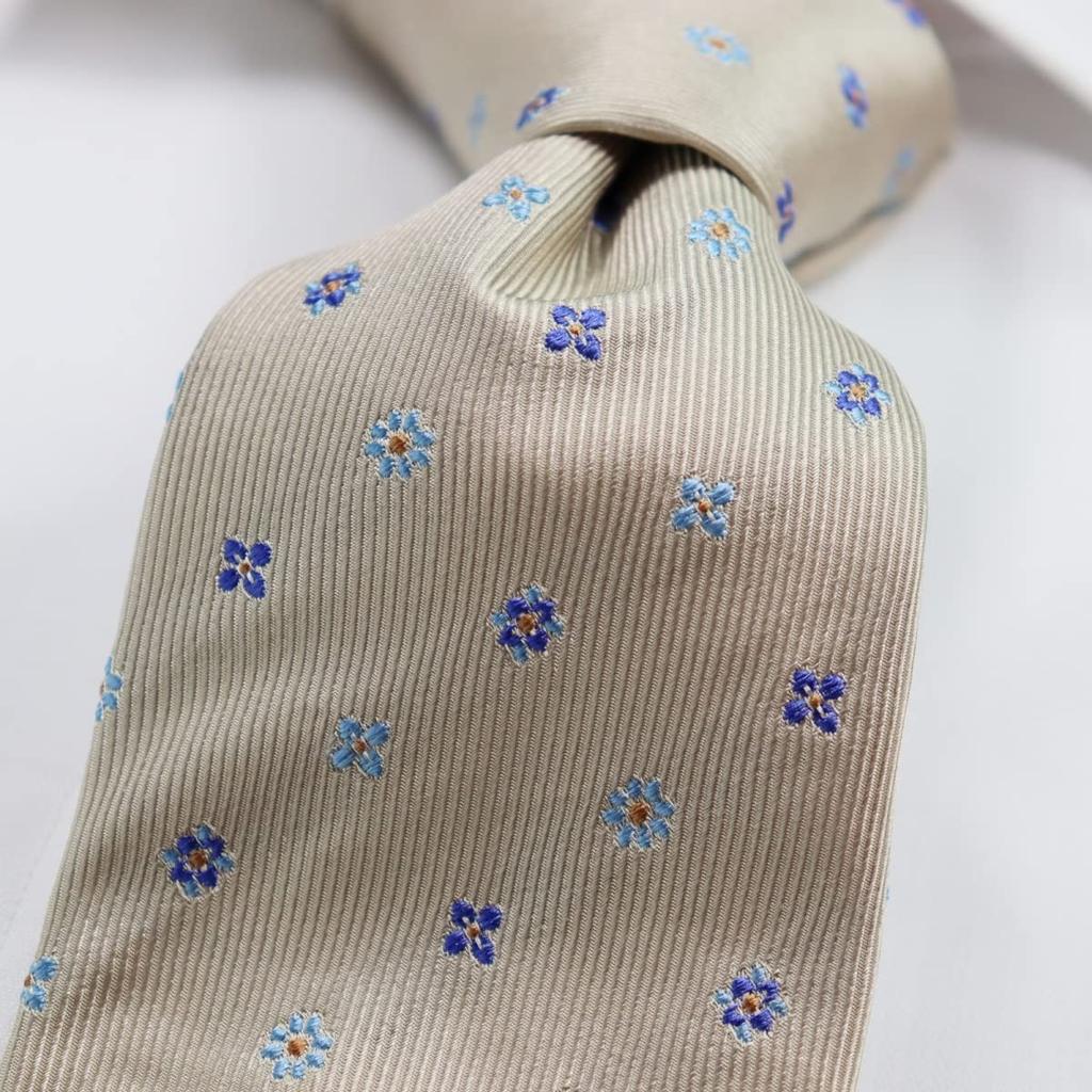 [Michiko London] Italian Fabric, Made In Japan. KOSHINO Brand Necktie, Small Pattern, 100% Silk. Perfect As a Gift for Men and Women. Unisex.