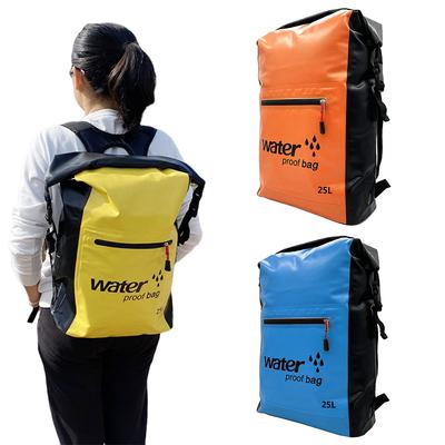 25L PVC Outdoor Schwimmen Rucksack Sack Lagerung Tasche Rafting Riving Sport Kajakfahren Kanufahren Reise Wasserdichte Dry Bag