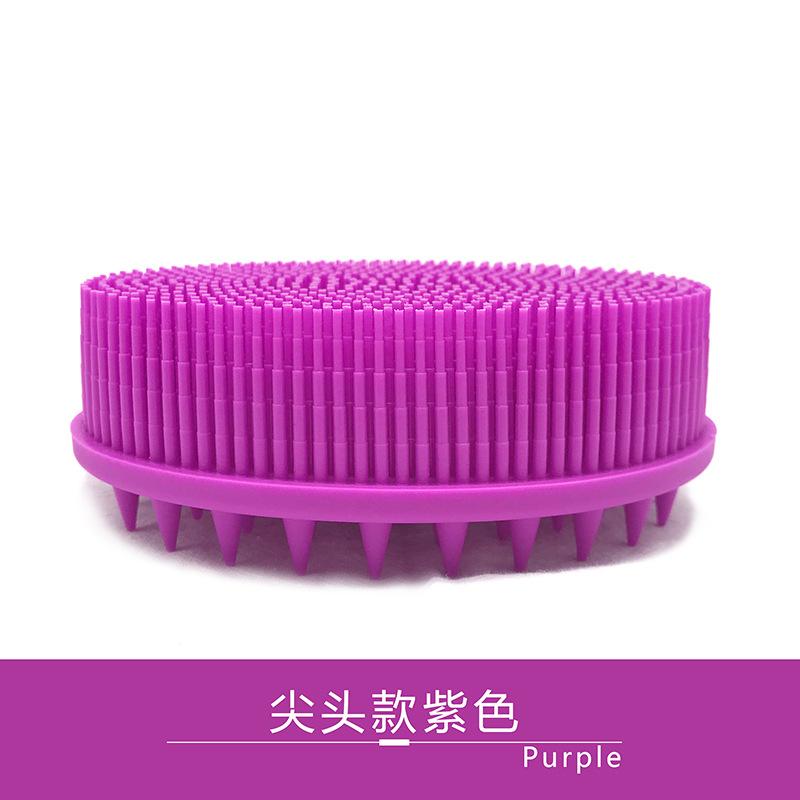 Luma More Hygienic Silicone Loofah Luffa Loofa Bath Body Shower Sponge Scrubber Exfoliating Silicone Body Scrubber фиолетовый