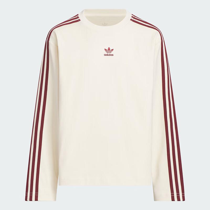 Adidas Boys' Trefoil Basketball Print Long-Sleeve T-Shirt