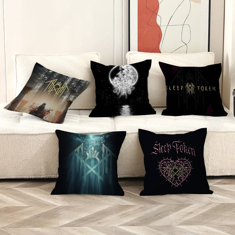 Popular Band SSleep TToken Cushion Cover Pillowcase Upholstery Sofa Throw Pillow Home Decor Pillowcas