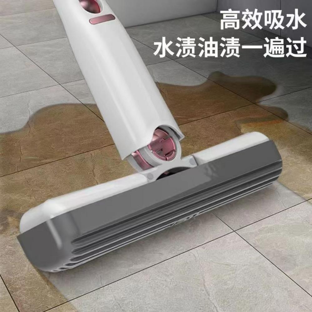 Mini Mop Selbstauswringender Mop Leistungsstark Klappbar Haushaltsreinigungsgeräte Kein Händewaschen Stark Saugfähiger Mop für Badezimmer Küche Schreibtisch
