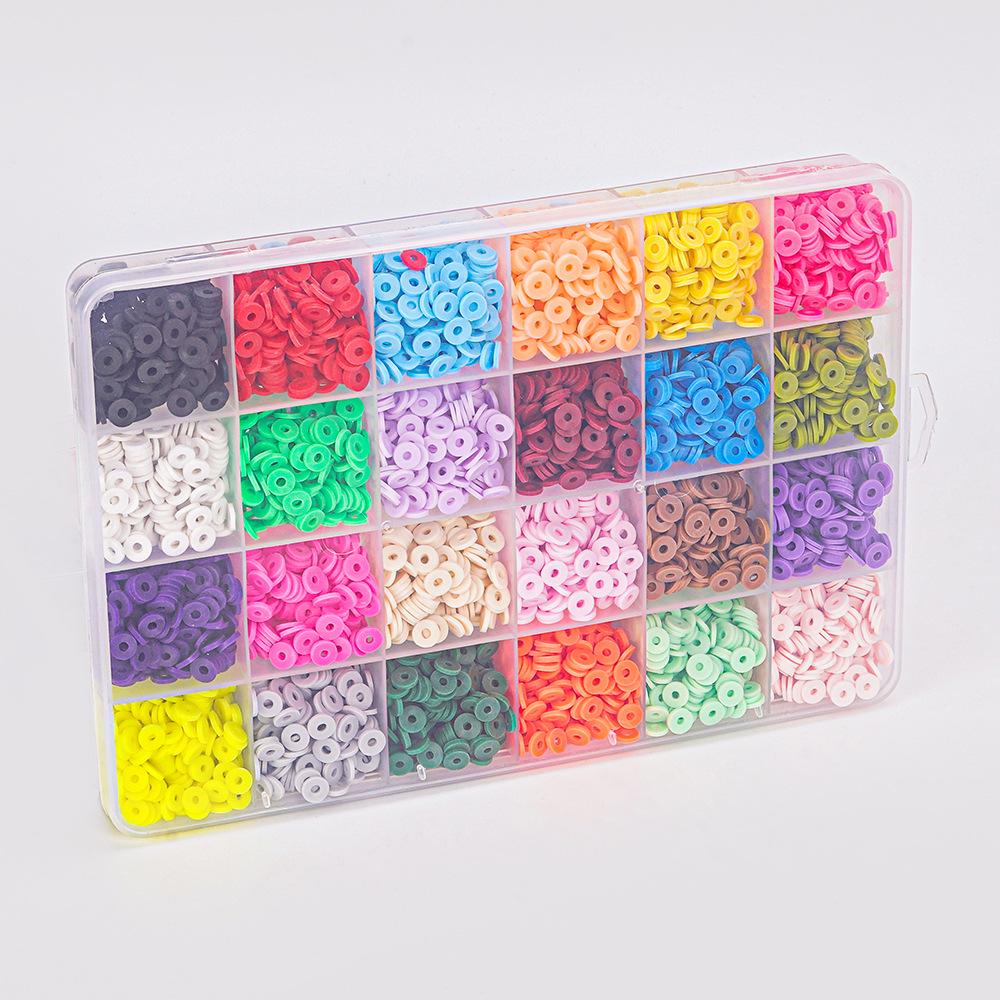 Colorful Bohemian Polymer Clay Beads for DIY Necklace, Earrings, and Phone Chains