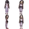 Kid Ghost Bloody Bride Cosplay Costume For Halloween Party Prop