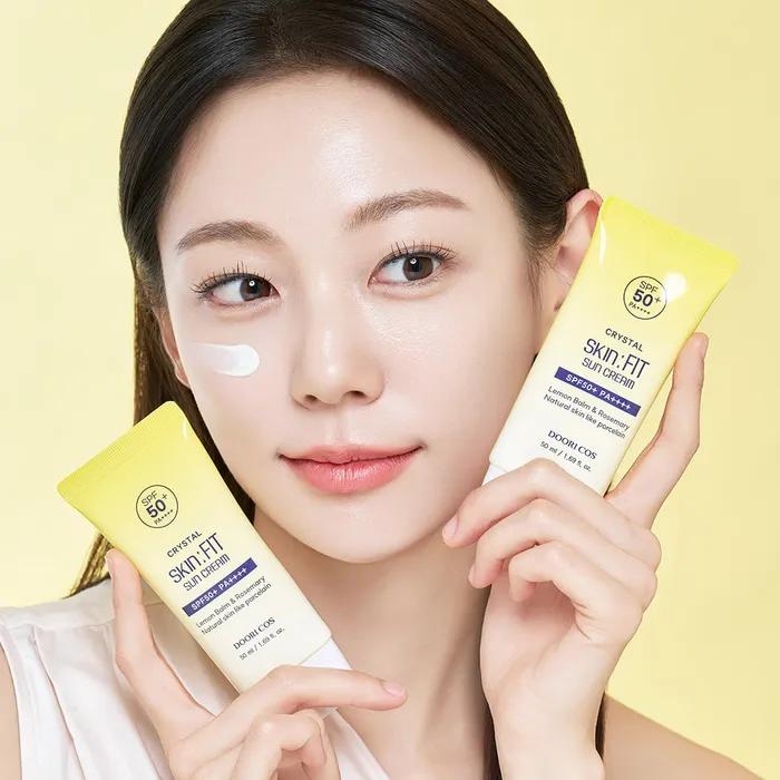 Crystal Skin Fit Sun Cream 50ml