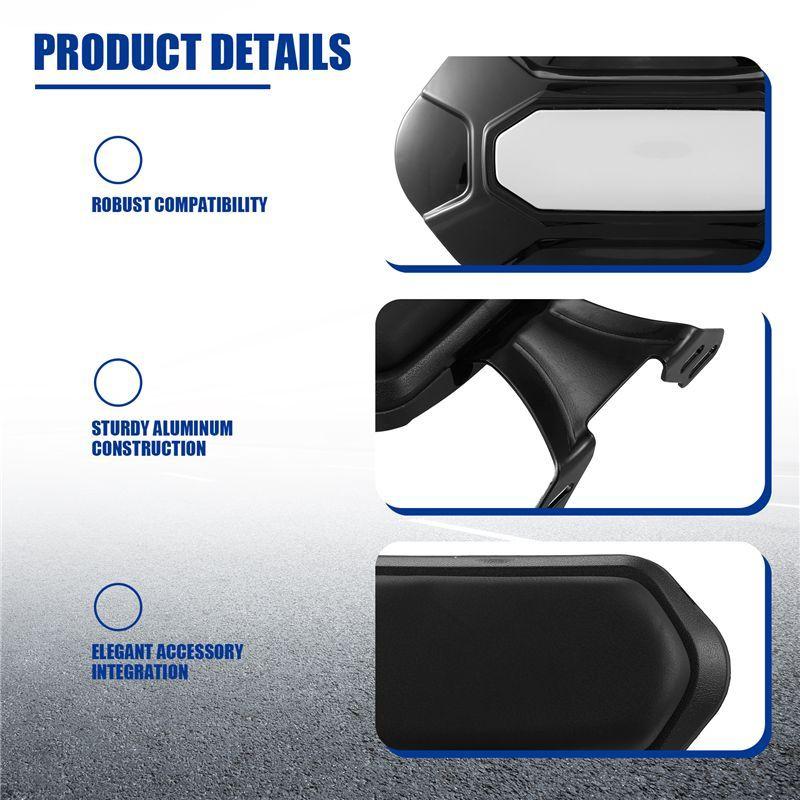 AA92-1 Pcs Motorcycle Luggage Rack Bar Rear Passenger Backrest Cushion Pad For Honda For Motorcycle Accesso