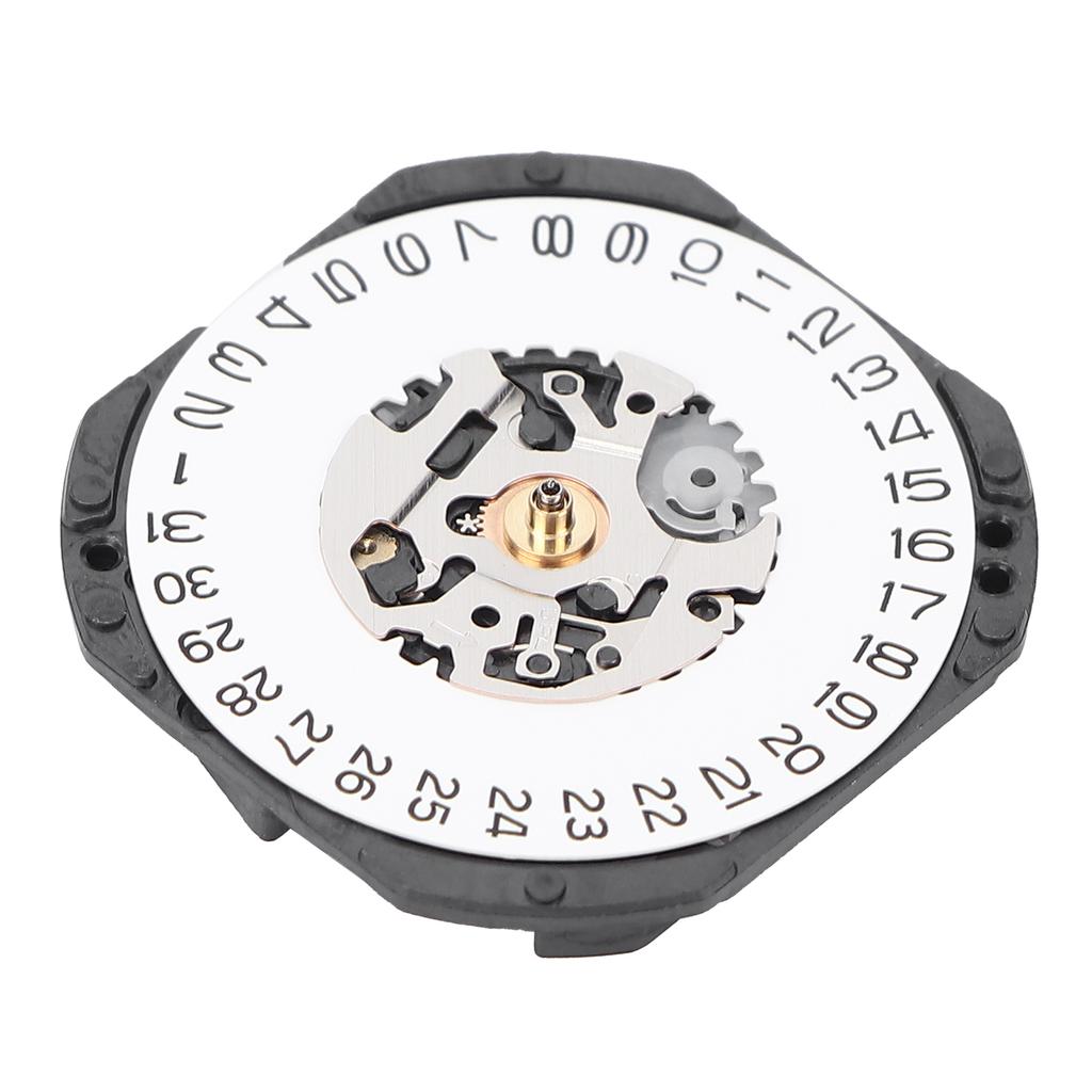 Calendar White Date Display VX32 Quartz Watch Movement Replacement Watch Spare Parts Repairing