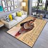 1PC Ancient Egyptian Murals Printed Carpet for Living Room Bedroom Bedside Bathroom Floor Mat Area Rugged Sofa Mat Home Decor