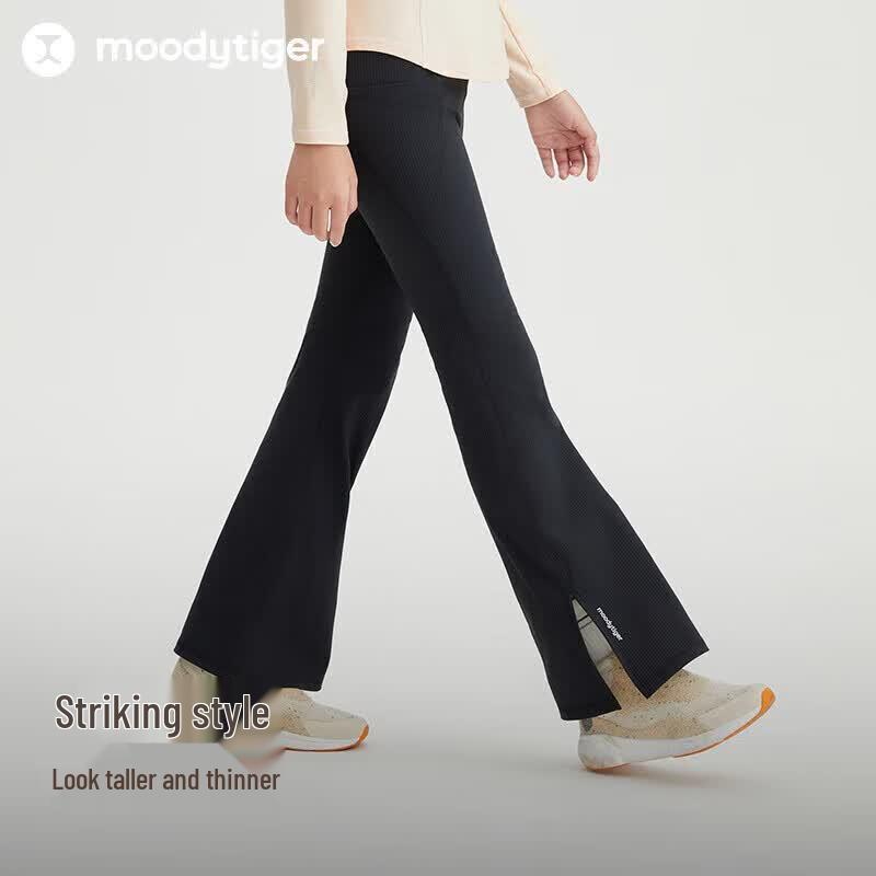 Moodytiger Girls' Elastic Flared Sports Pants