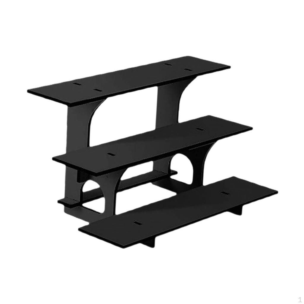 3 Tier Corner Display Rack with Shelves for Craft Shows And Markets