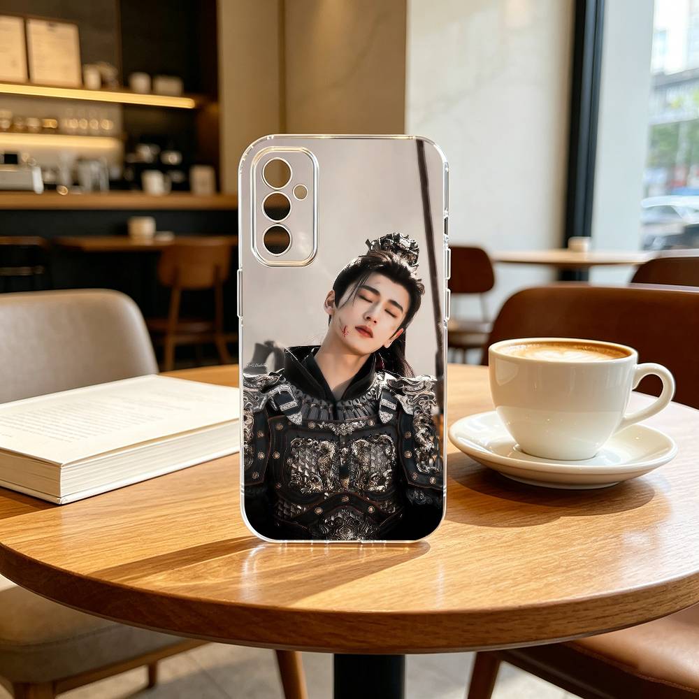 Pursuit of Jade ZHANG LING HE Phone Case Transparent Silicone Soft For SamsungA10,12,20,21S,30,31,40,50,51,52,70,71