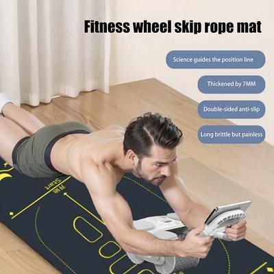 Yogamatte, rutschfest, stoßdämpfend, dicke Kniematte, Knieschoner, wiederverwendbare Gymnastikmatte für Frauen und Männer, Heim-Pilates-Bodentraining