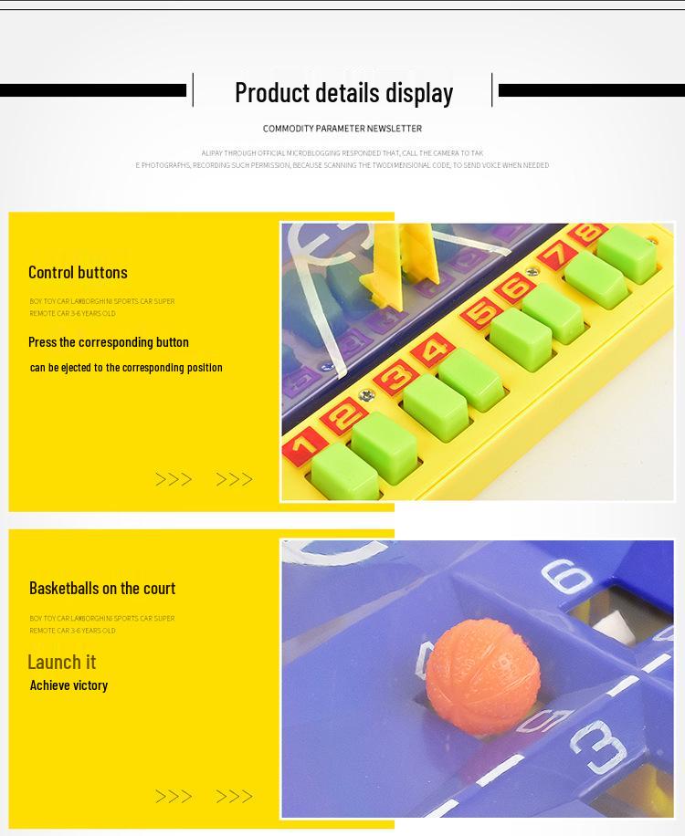 Children’s Mini Finger Catapult Basketball Table Game