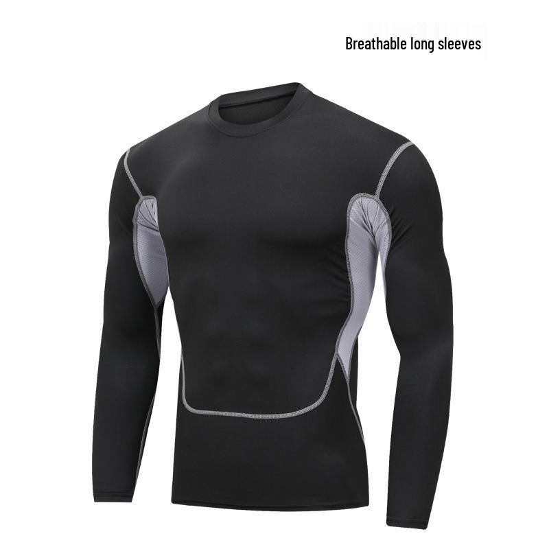 Autumn & Winter Quick-Dry Long-Sleeve Tights for Running & Fitness