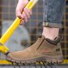 Insulation Men Work Boots Puncture-Proof Safety Shoes Steel Toe Welder Protective Shoes Indestructible Shoes