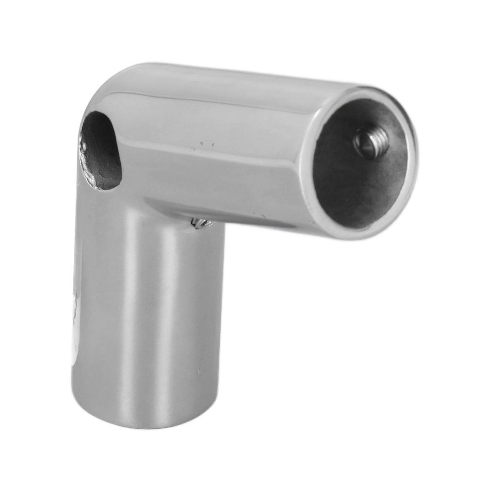 7/8 Inch Marine Boat Pipe Hand Rail Fitting 316 Stainless Steel Elbow Connector Marine Application