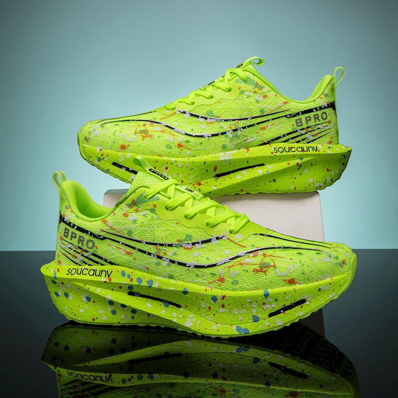 Chaussures de course Red Rabbit PRO à plaque carbone nouvelle collection hiver jeunesse ultra-légères amortissantes en coton chaussures en velours chaussures de running
