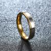 Wedding Rings Steel Ring 4Mm 316L Size 25