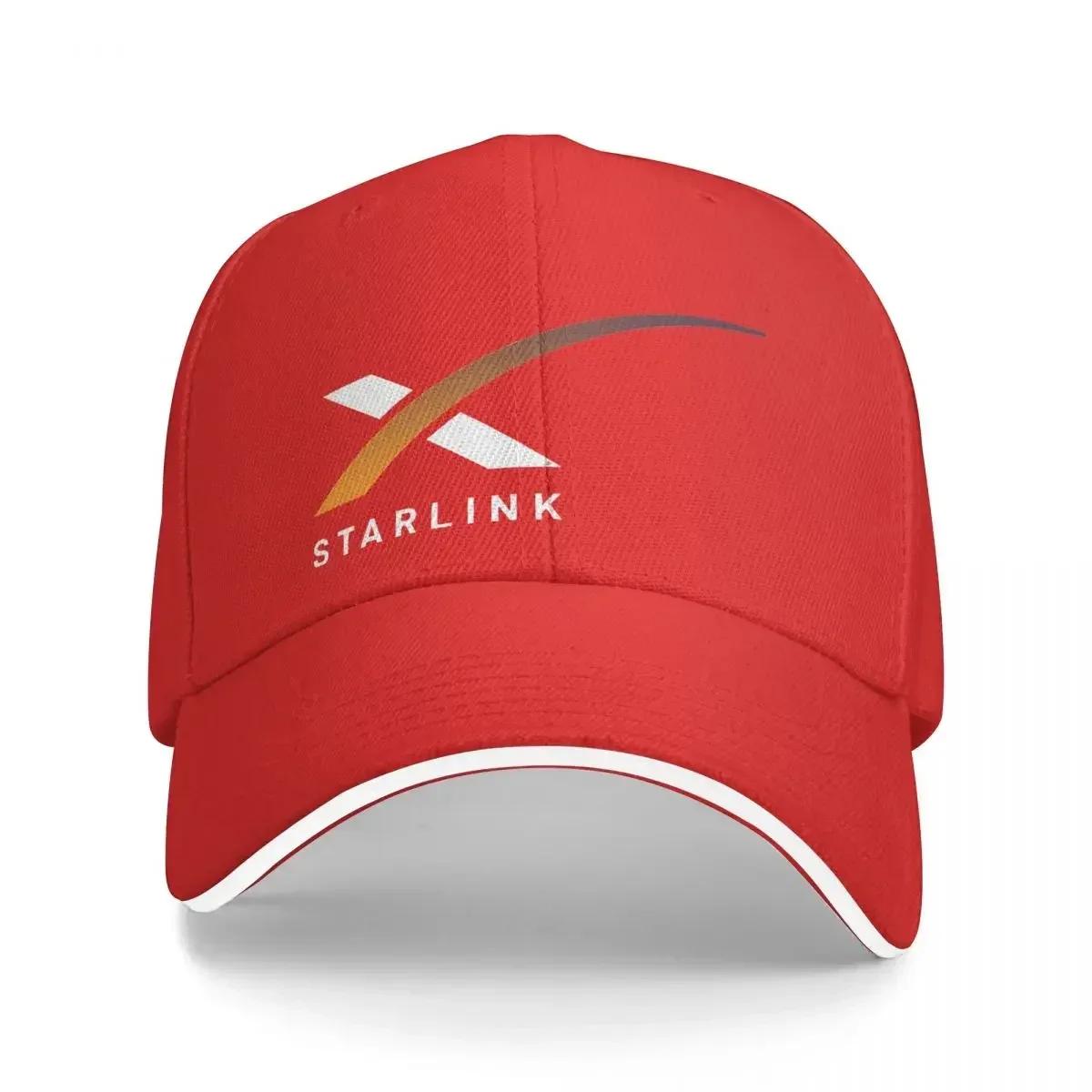 Starlink SpaceX Starship Multicolor Hat Peaked Womens Cap Personalized Visor Cycling Hats one size