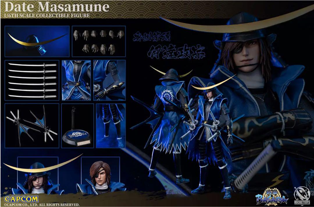 

[USED] Sengoku BASARA Date Masamune 1/6 scale action figure [ROCKETTOYS]