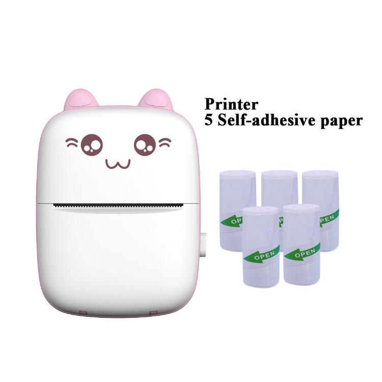 Mini Handheld Thermal Label & Photo Printer