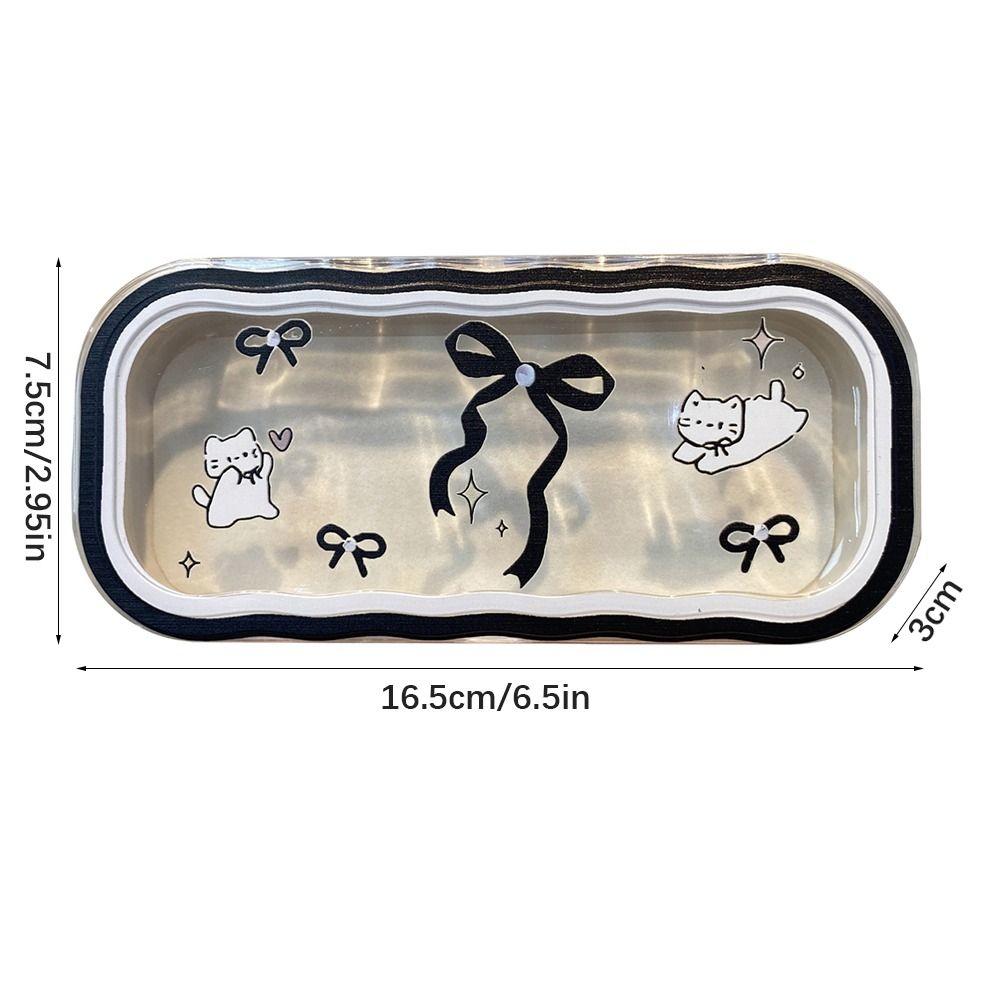 Plastic Puppy Glasses Case Visible Transparent Sunglasses Storage Box Cartoon Animals Portable Glasses Protective Case Gifts